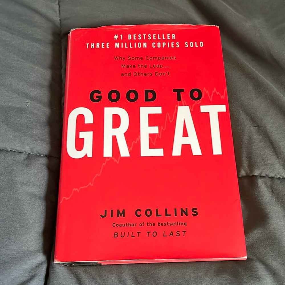 Good to Great by Jim Collins